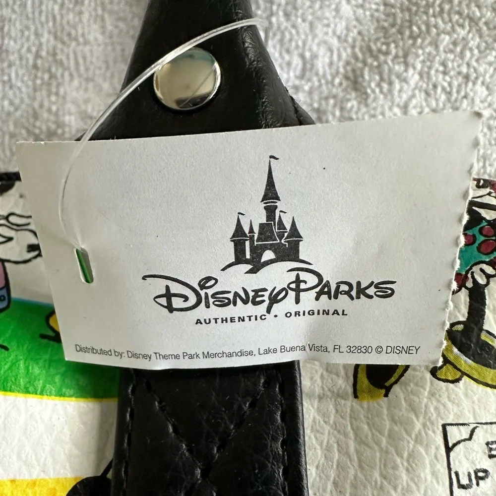 Disney Parks Retro Mickey Mouse Minnie Mouse Animated Comic Strip Bag  Purse NWT